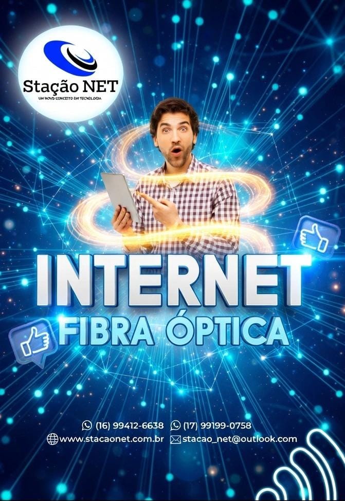 STAÇAO NET FIBRA OPTICA