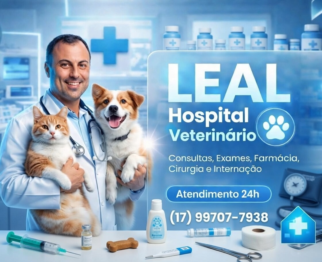 HOSPITAL LEAL CUIDANDO DO SEU PET COM CARINHO